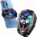 Portable Mobile Phone Quiet Cooling Fan Heat Diffuser Radiator With Light